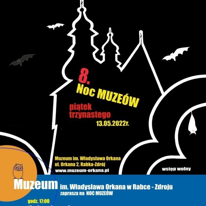 miniaturka dla wpisu o tytule: 8. Noc Muzeów w Muzeum im. Władysława Orkana w Rabce -Zdroju